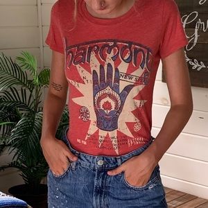 Vintage, boho hippie tee